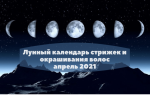 Удачные стрижки в апреле: руководствуемся советами лунного календаря