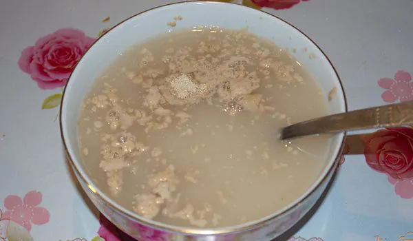 Дрожжи разбавленные водой
