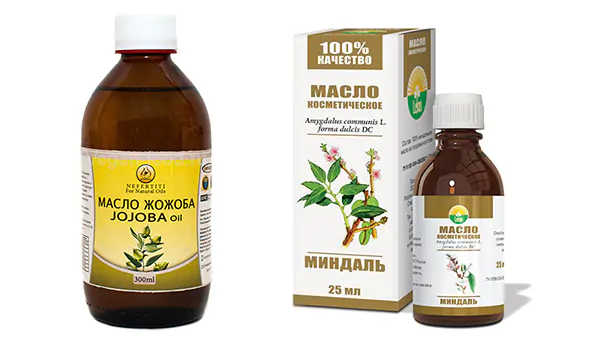 Миндальное масло и жожоба