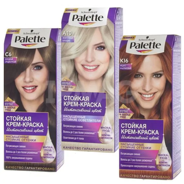 краска для волос Palette